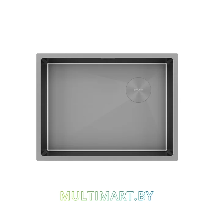 Кухонная мойка Paulmark Next-SKEW 580 PM885844-MG (матовый серый)